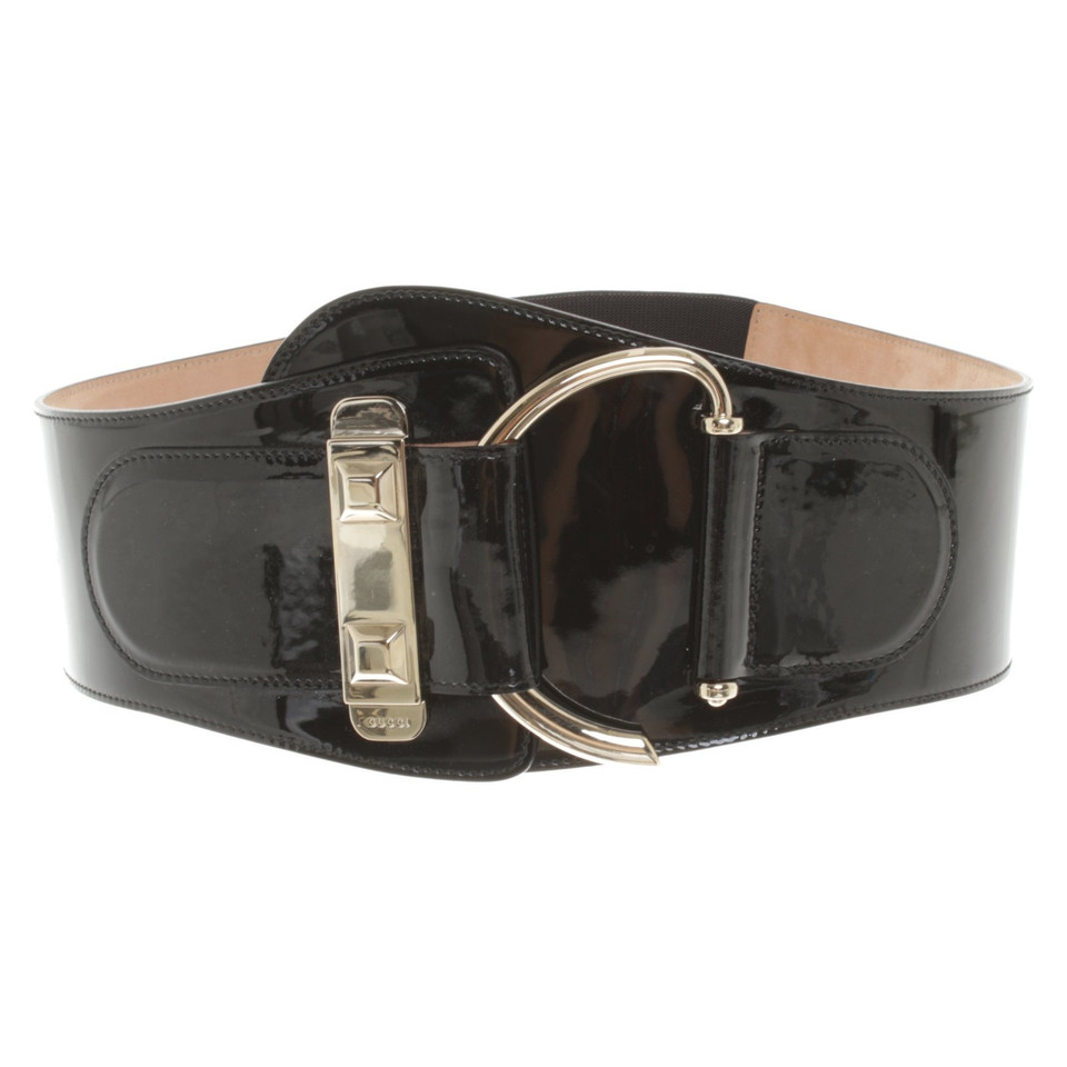 Gucci Patent leather belt