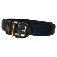 Louis Vuitton Leather Belt in turquoise