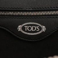 Tod's Handtasche mit Ponyfellbesatz