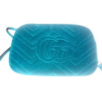 Gucci GG Marmont Camera Bag Medium in Türkis