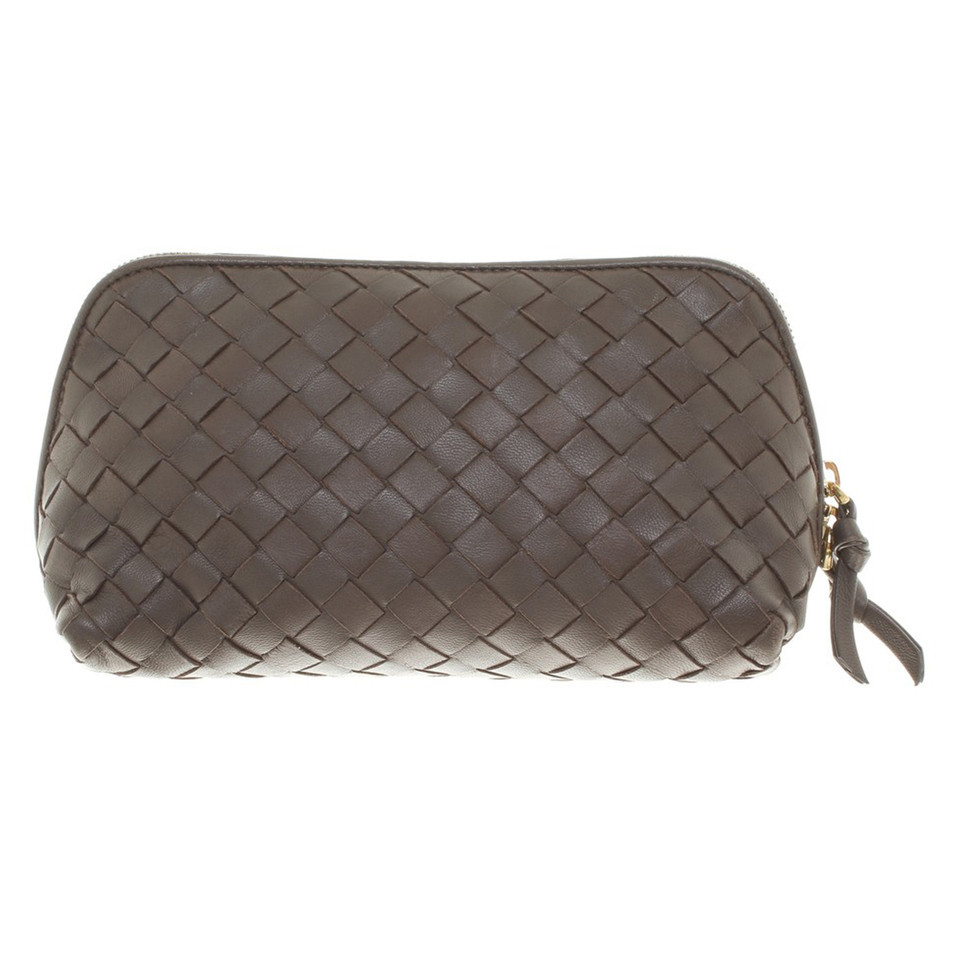 Bottega Veneta Brown make-up tas