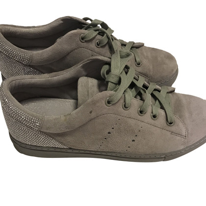 Lola Cruz Lace-up shoes Leather in Grey