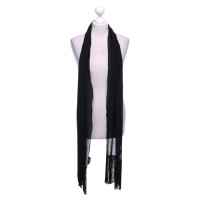 Dolce & Gabbana Zijden sjaal in zwart
