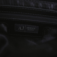 Armani Jeans Borsa in similpelle brevetto