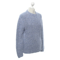 Cos Pull en bleu chiné