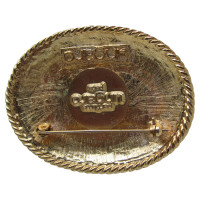 Emanuel Ungaro Gold plated brooch