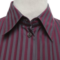Loro Piana Shirt blouse with vertical stripes