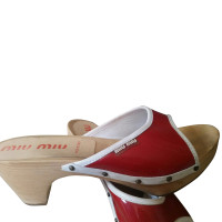 Miu Miu Patent Leather sandals
