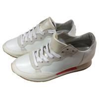 Philippe Model Chaussures de sport en Cuir en Blanc