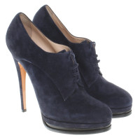 Casadei pumps en daim