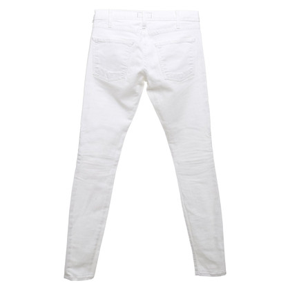 Current Elliott Jeans in white