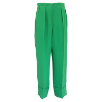 Sara Battaglia Trousers in Green