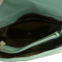 Moschino Love "Sky Blue Diamond Flap Bag"