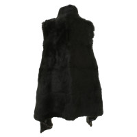 Other Designer DNA - fur vest in black