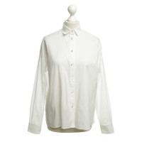 René Lezard Wide blouse in het wit