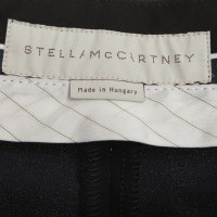 Stella McCartney Scuro pantaloni blu di lana