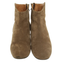 Isabel Marant Ankle boots Suede in Olive