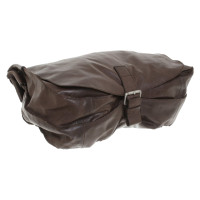 Cinque Shoulder bag Leather in Brown
