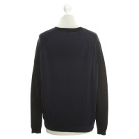 Acne Sweater in black / blue