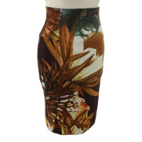 Roberto Cavalli skirt with flower pattern