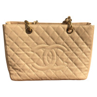 Chanel Tote bag Leather in Beige