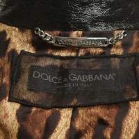 Dolce & Gabbana Veste courte style motard