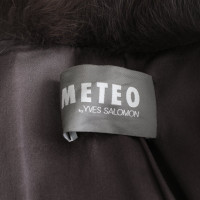 Meteo Jacke/Mantel aus Pelz in Braun