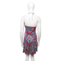 Sky Dress with paisley pattern