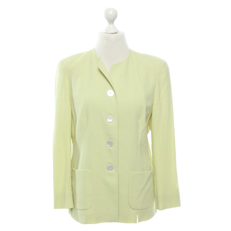 Akris Jacket/Coat Wool in Green