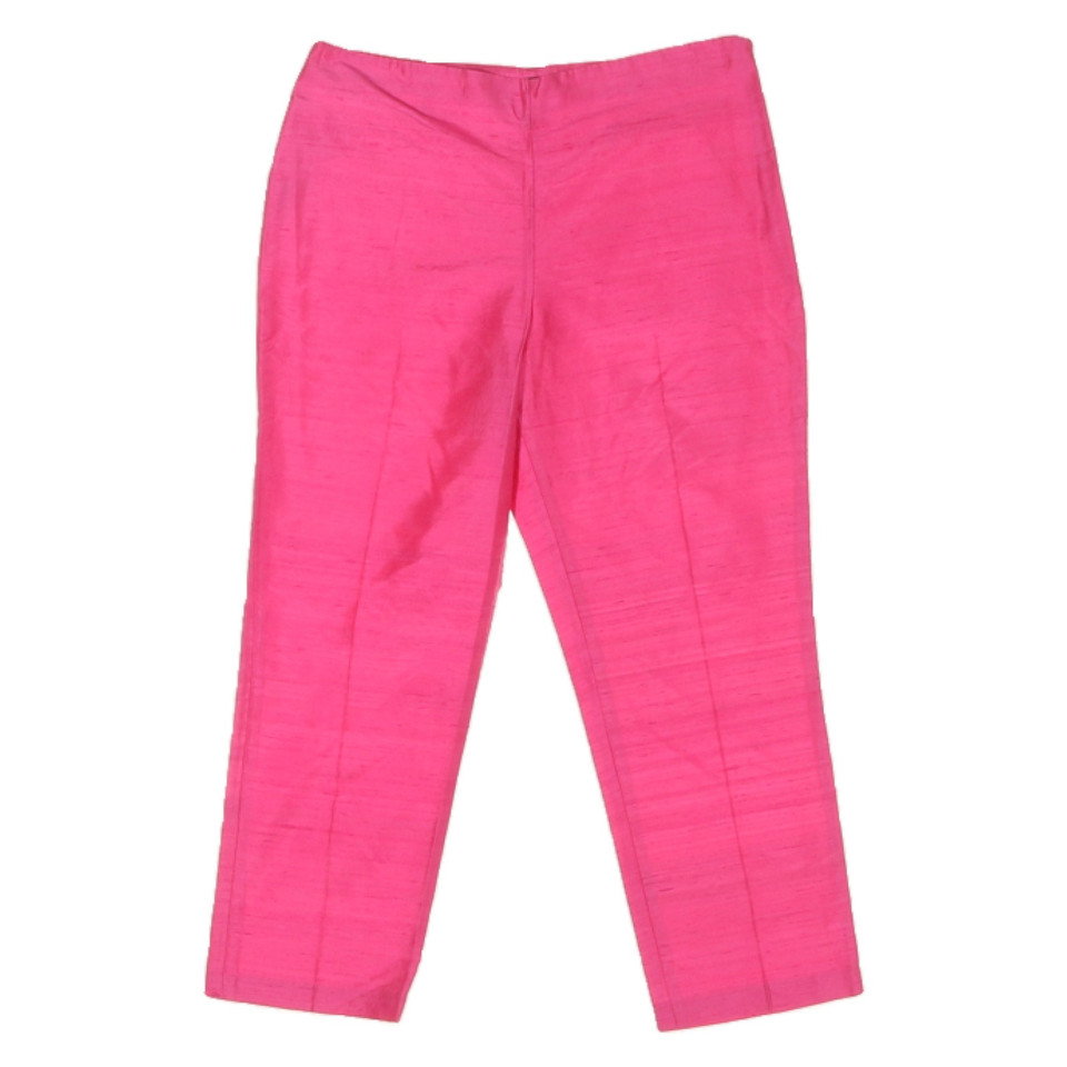 Ralph Lauren Paire de Pantalon en Soie en Rose/pink