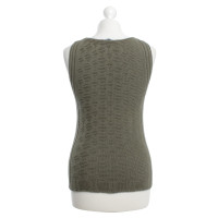 Strenesse Blue Knitted top in olive green
