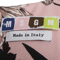 Msgm Dress with floral pattern