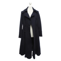 Elisabetta Franchi Jacket/Coat in Blue