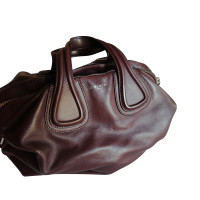Givenchy Nightingale Large in Pelle in Bordeaux