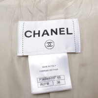 Chanel giacca di lino beige