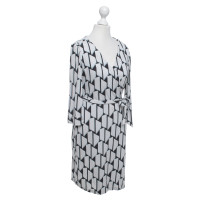 Diane Von Furstenberg Wikkel jurk met patroon print