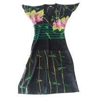 Antik Batik Dress Silk in Black