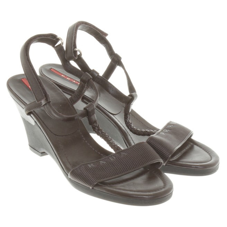 Prada Sandals in Brown