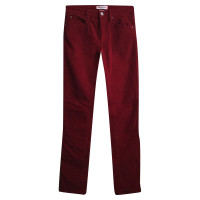 Isabel Marant Etoile Trousers Cotton in Red