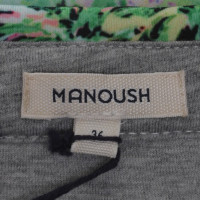 Manoush Neopren-Kleid mit Muster-Mix