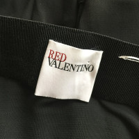 Red Valentino Black jersey ruffle skirt