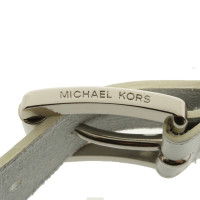 Michael Kors Cintura in Pelle in Bianco