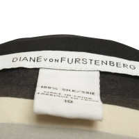 Diane Von Furstenberg Striped wrap dress
