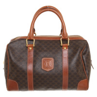 Céline Handbag Canvas in Brown