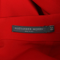 Alexander McQueen Gonna in Rosso