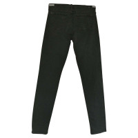 7 For All Mankind Jeans in donkergroen