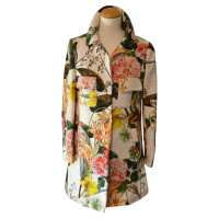 Shirtaporter Coat with a floral pattern