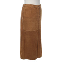Windsor Skirt Suede in Brown