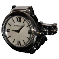 Baume & Mercier Armbanduhr aus Stahl in Grau