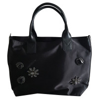 Pinko Shopper aus Canvas in Schwarz